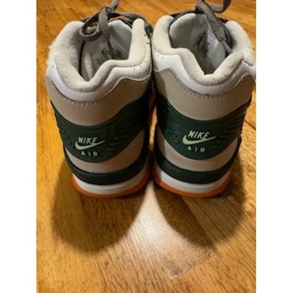 NIKE Air‎ Trainer 3 5Y Mid-Top Sneaker Miami Hurricanes Shoes Retro Basketball